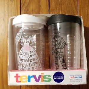 Mr. & Mrs. Trevis tumblers